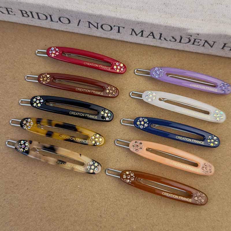 Flower Rhinestone Hair Clip - DippedShop Wholesale - #4323