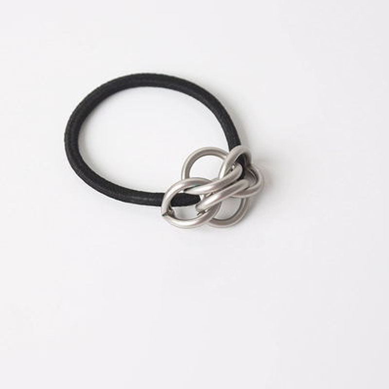 Metal Cuff Elastic Hair Tie - DippedShop Wholesale - #9667