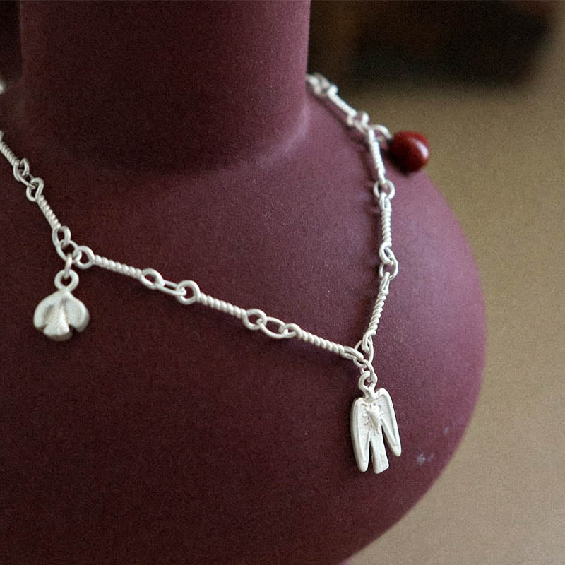 Silver Bird Pendant Choker - DippedShop Wholesale - #0243