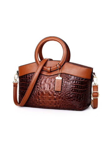 Vintage Crocodile Tote Bag - DippedShop Wholesale - #1539