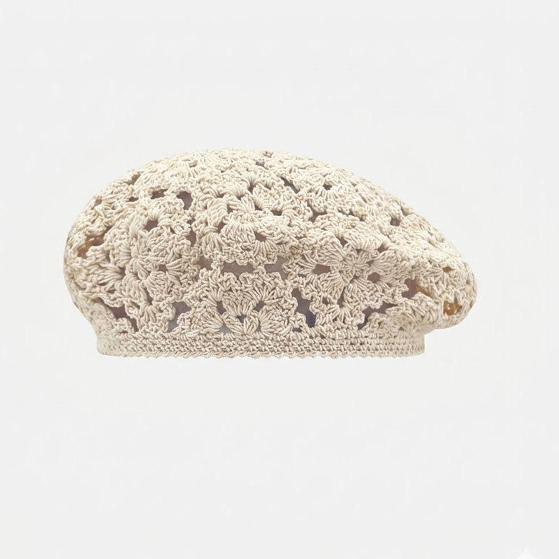 Handmade Crochet Beret Hat - DippedShop Wholesale - #1939