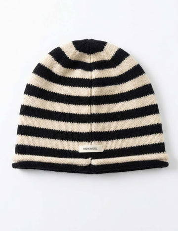 Minimalist Thermal Color Contrast Wool Knit Beanie DP25H725