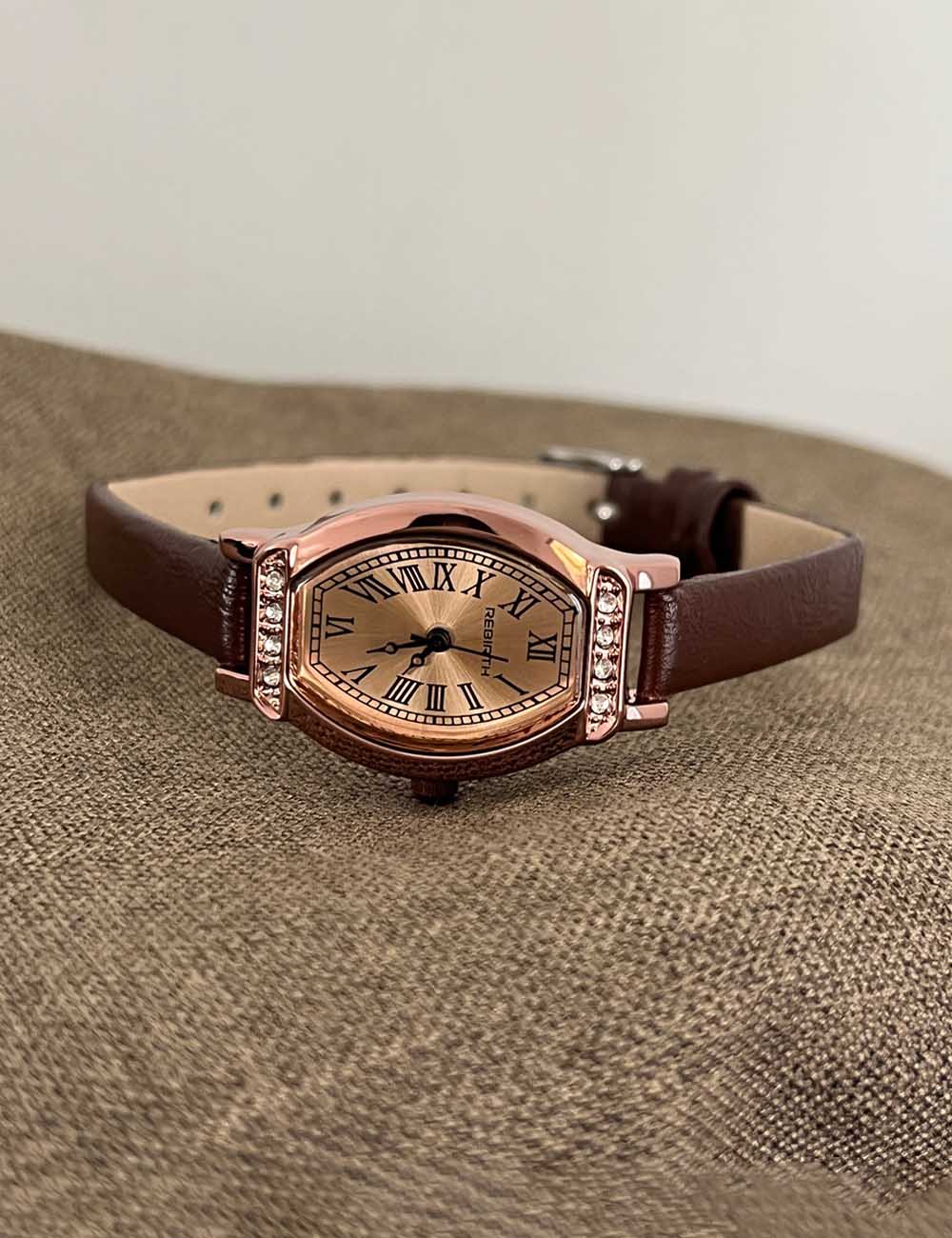 Minimalist Hexagon Leather Watch - DippedShop Wholesale - #8899