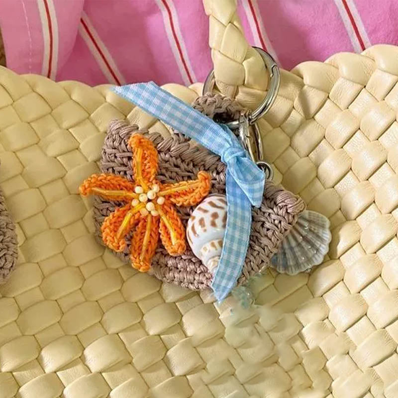 Sweet Crochet Mini Bag Keychain Bag Charm MK2ZCAS6W10BBC67