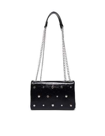 Trendy Rivet Multi-Compartment Shoulder Bag DP25F702