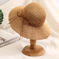 Wide Brim Straw Hat - DippedShop Wholesale - #1875
