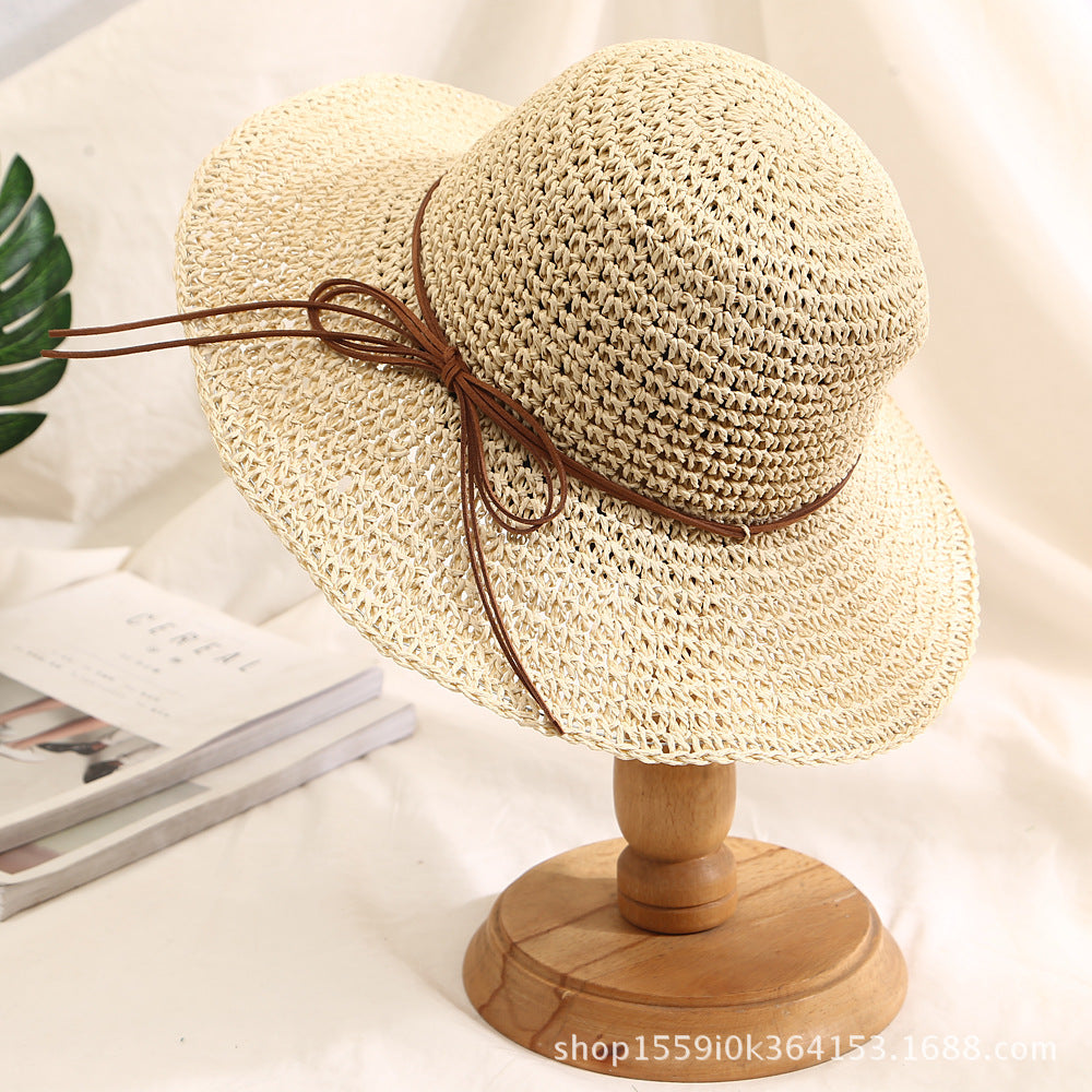 Wide Brim Straw Hat - DippedShop Wholesale - #3571