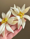 Floral Statement Stud Earrings - DippedShop Wholesale - #1875