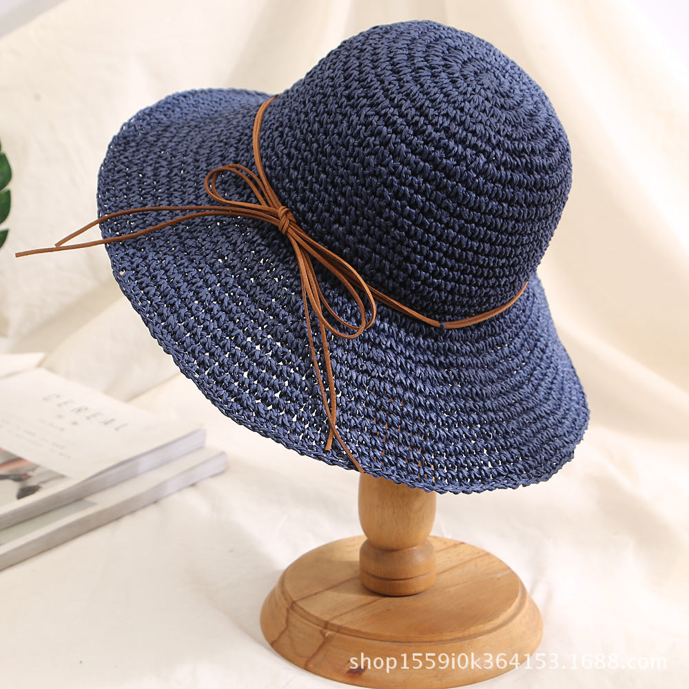 Wide Brim Straw Hat - DippedShop Wholesale - #6339