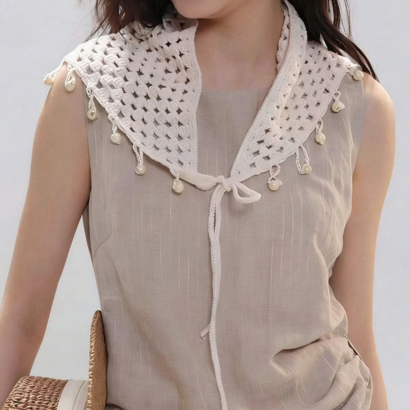 Hollow Shell Tassel Headscarf - DippedShop Wholesale - #1059