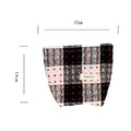 Vintage Plaid Makeup Bag - DippedShop Wholesale - #1411