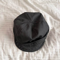Trendy Irrgular Solid Color Studded Beret Hat 8BK6HAT191L