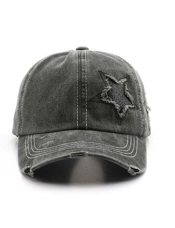 Simple Washed Solid Color Baseball Cap DP25E965