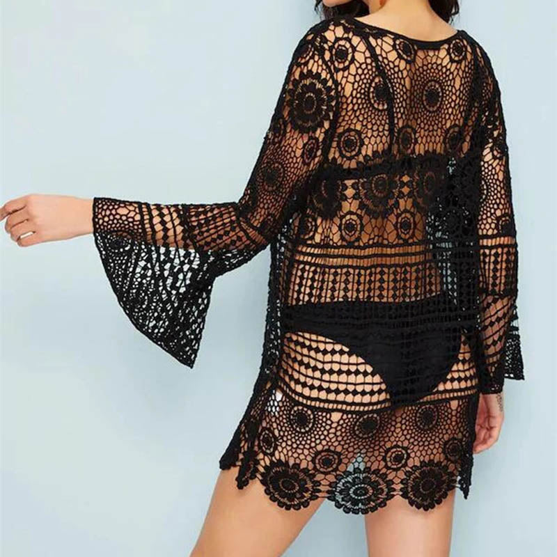 Sexy V-Neck Cover Up - DippedShop Wholesale - #2195