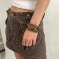 Retro Irregular Hollow Out Bea - DippedShop Wholesale - #1171