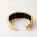 Minimalist Solid Color Rib Texture Wide Headband MK2SPM6W6HBD16