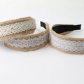 Vintage Hand Woven Lace Wide Headband MK2SPM6W6HBD15