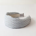 Stylish Polka Dots Ruffled Wide Headband MK2SPM6W6HBD14