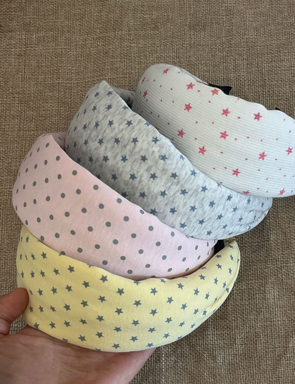 Cute Star Print Wide Non Slip Headband MK2SPM6W6HBD11