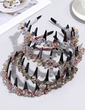Elegant Crystal Diamond Weave Non Slip Headband MK2SPM6W6HBD03