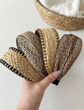 Stylish Hand Woven Hollow Out Wide Headband MK2SPM6W6HBD02