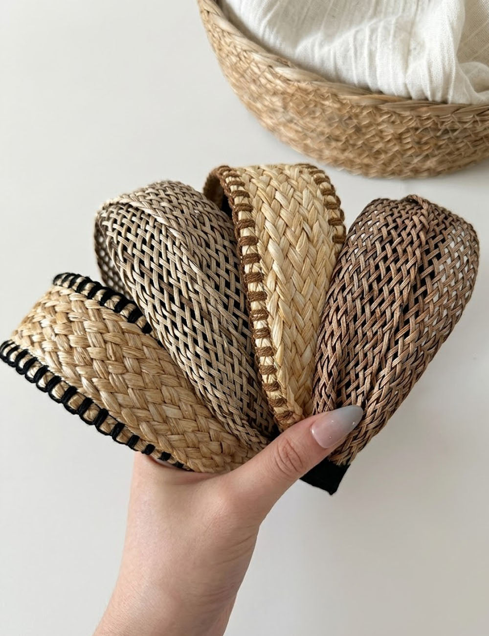 Stylish Hand Woven Hollow Out Wide Headband MK2SPM6W6HBD02