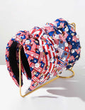 Trendy American Flag Pattern Diamonds Hair Band 8AS6HBD57T
