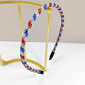 Stylish Sparkling Rhinestones Twist Hair Band 8AS6HBD60T
