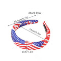 Stylish American Flag Pattern Wide Hair Band 8AS6HBD64T