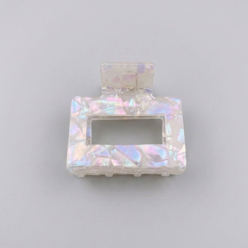 Elegant Hollow Out Geometric Acetate Hair Claw 8AS6HCP252T