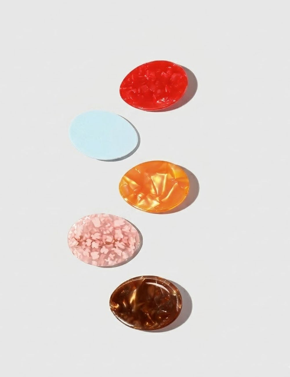 Cute Oval Duck Bill Acetate Hiar Clip 8AS6HCP259T