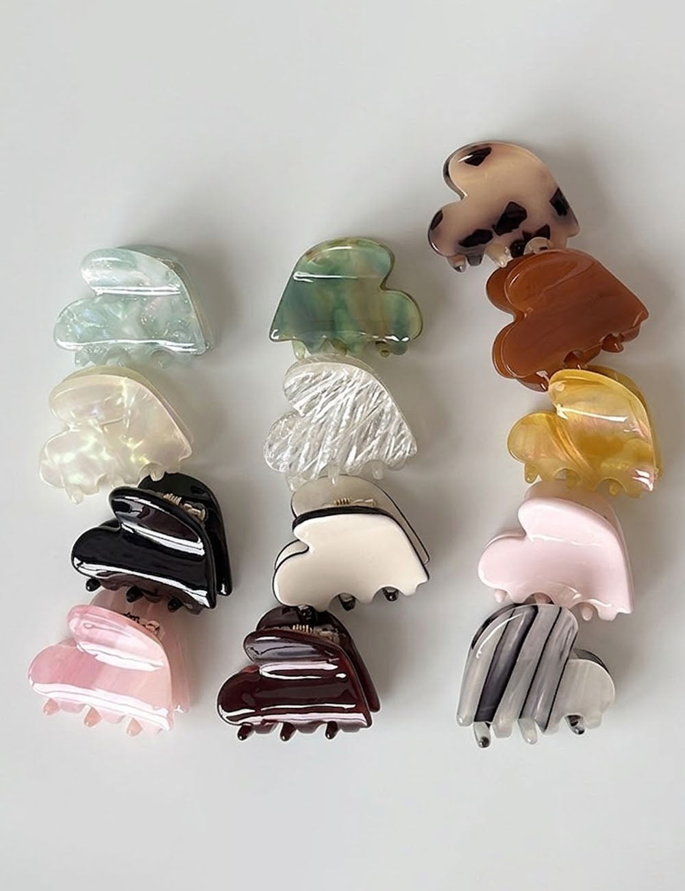 Cute Strong Hold Mini Acetate Hir Claw 8AS6HCP271L