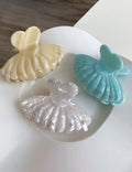 Fashion 3D Shell Medium Acetate Hair Claw 8AS6HCP272L