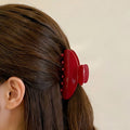 Minimalist Solid Color Strong Hold Hair Claw 8AS6HCP286L