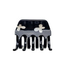 Simple Floral Pattern Acetate Hair Claw 8AS6HCP292L