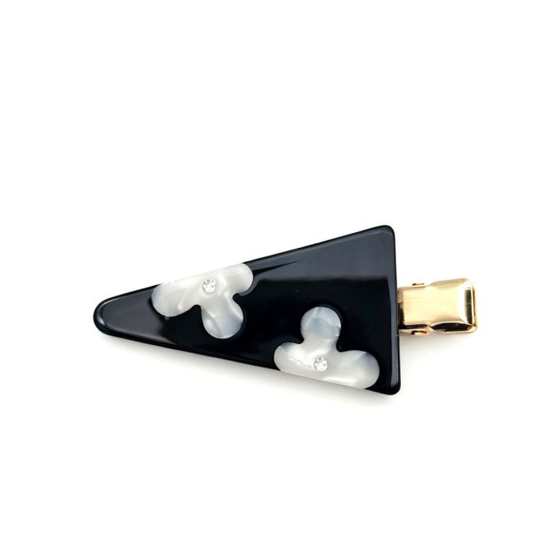 Simple Floral Pattern Acetate Hair Claw 8AS6HCP292L