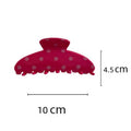 Stylish Polka Dots Large Acetate Hair Claw 8AS6HCP296L
