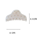 Minimalist Polka Dots Versatile Hair Claw 8AS6HCP303L