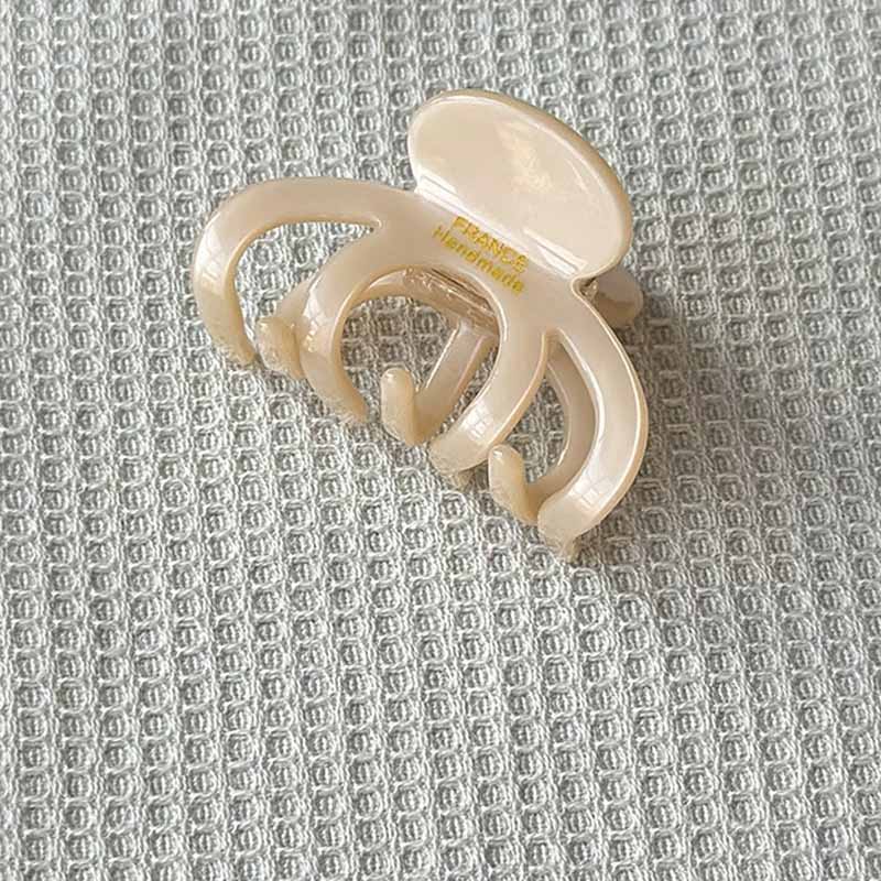 Cute Iridescent Pumpkin Medium Hair Claw 8AS6HCP304L
