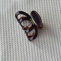 Cute Iridescent Pumpkin Medium Hair Claw 8AS6HCP304L