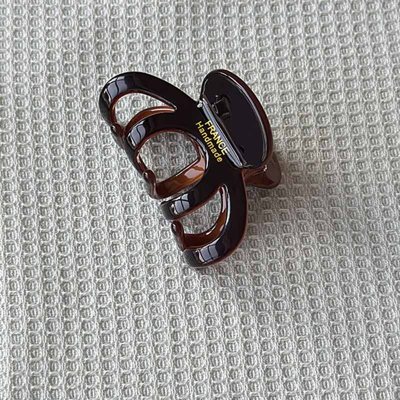 Cute Iridescent Pumpkin Medium Hair Claw 8AS6HCP304L