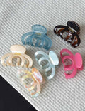 Cute Iridescent Pumpkin Medium Hair Claw 8AS6HCP304L