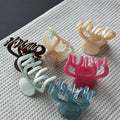 Cute Iridescent Pumpkin Medium Hair Claw 8AS6HCP304L
