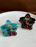 Sweet Star Cherry Mini Hair Claw Clip 8AS6HCP305L
