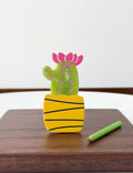 Cute Cartoon Caktus Acetate Hair Clip 8AS6HCP310T