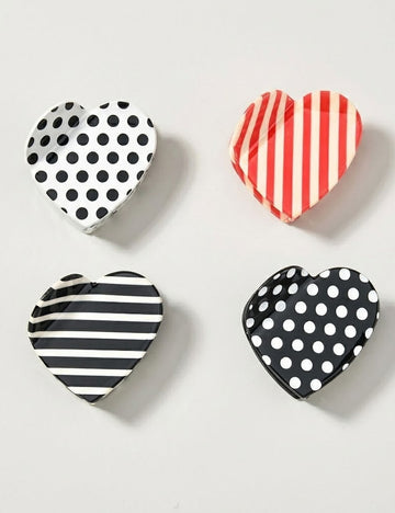 Minimalist Color Block Striped Acetate Hair Claw 8AS6HCP317T