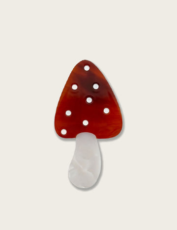 Sweet Creative Mushroom Shape Duckbill Hair Clip 8AS6HCP334T