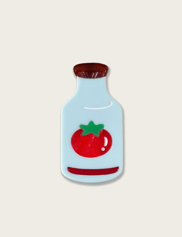Funny Cartoon Bottle Non Crease Hair Clip 8AS6HCP337T
