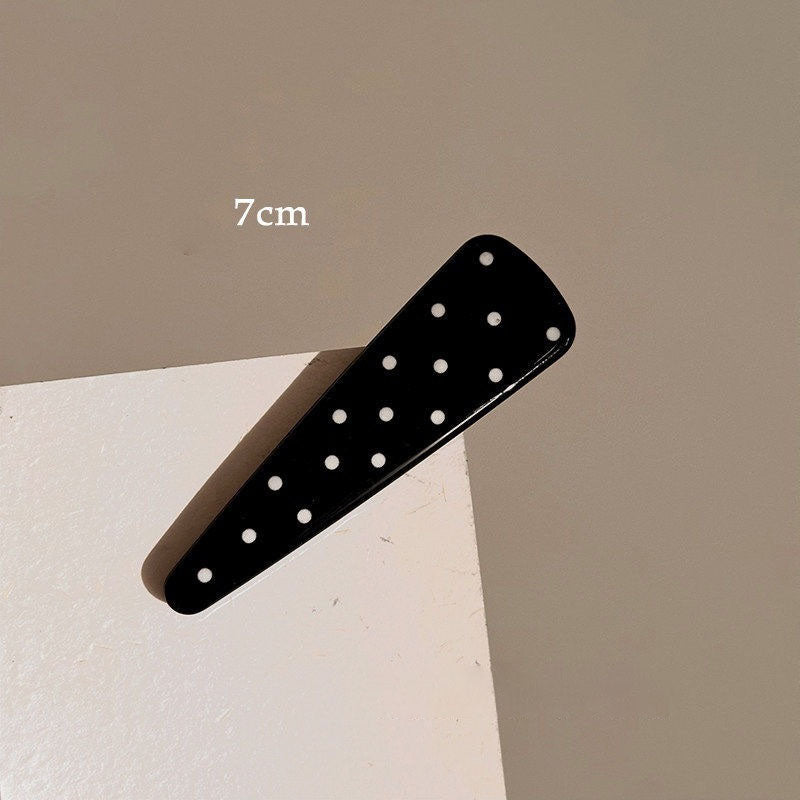 Trendy Polka Dots Duckbill Side Hair Clip 8AS6HCP347L
