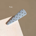Trendy Polka Dots Duckbill Side Hair Clip 8AS6HCP347L